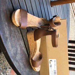 Ugh wedge sandal